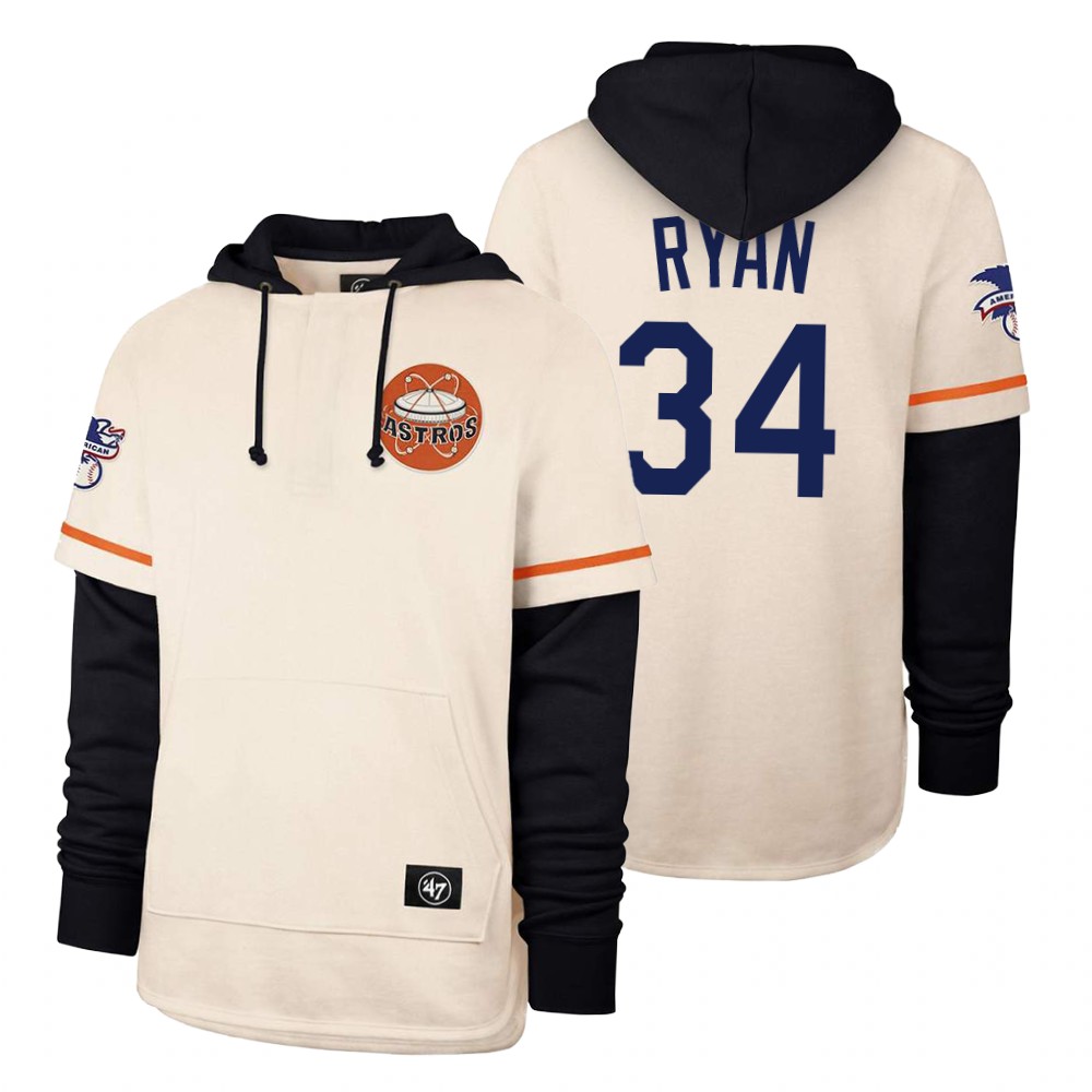 Men Houston Astros #34 Ryan Cream 2021 Pullover Hoodie MLB Jersey->houston astros->MLB Jersey